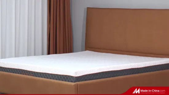 Muebles para el hogar con colchón de espuma viscoelástica tamaño Queen